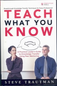 teach what you know